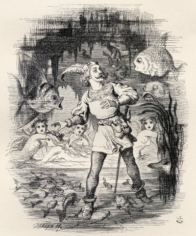 Illustration by J. Tenniel from the poem 